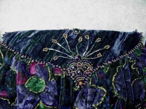 Lillian - Upper back bead embroidery